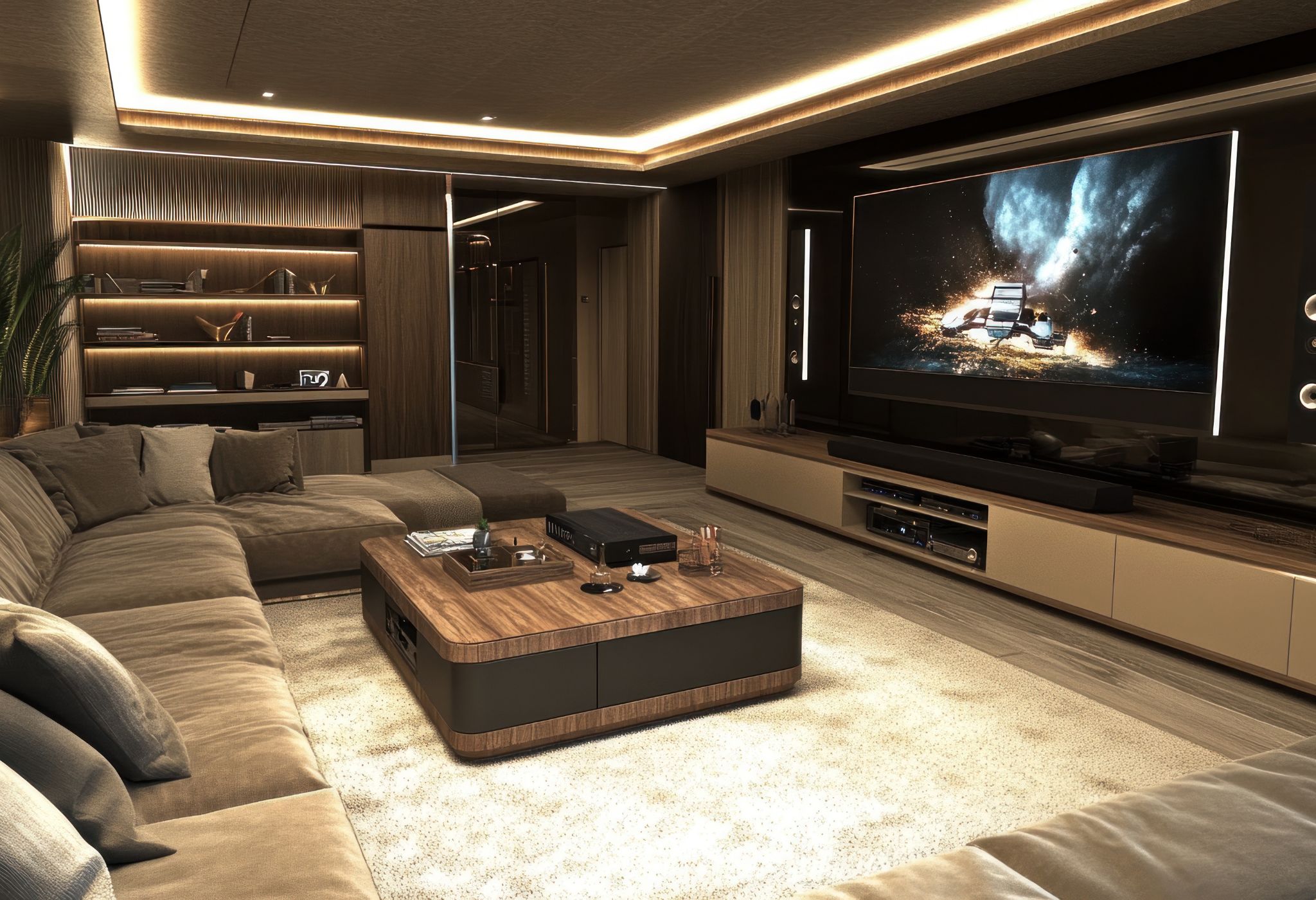Home Theatre, Entertainment interior