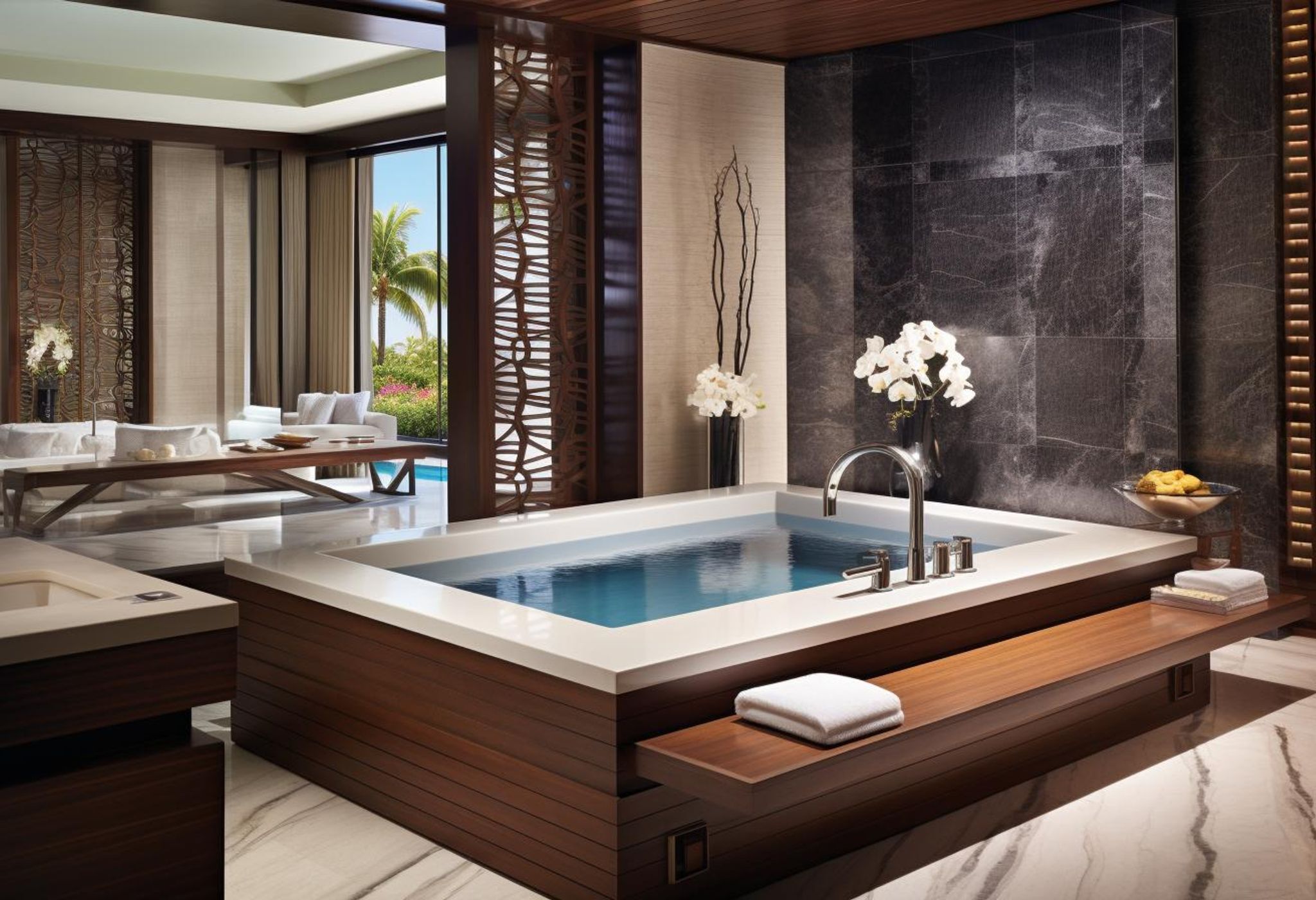 Spa Bathroom Interior