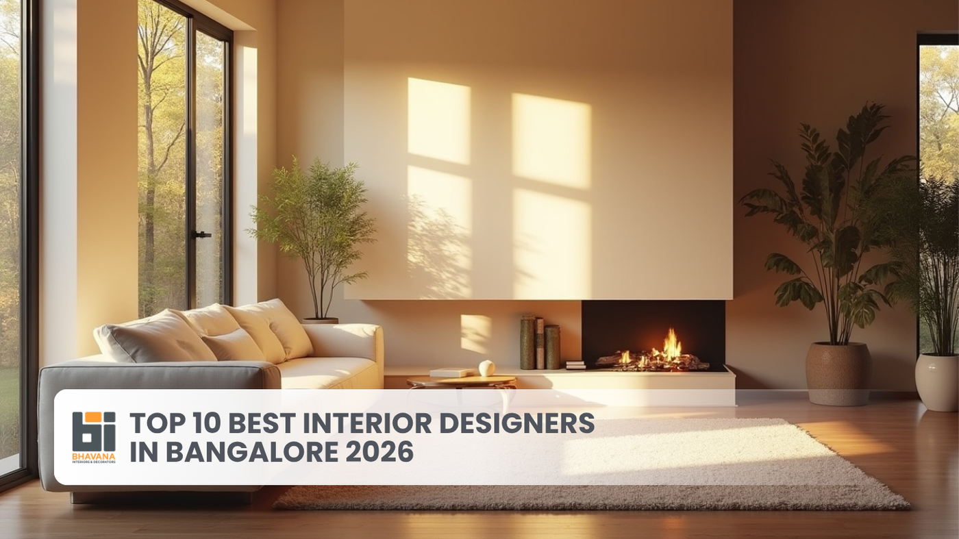 best interior designers in Bangalore living room design