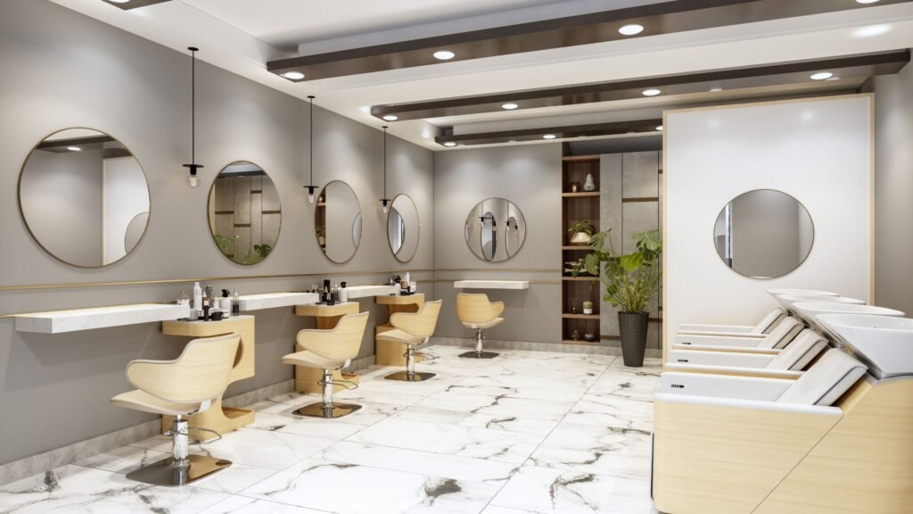 Luxury Salon Interior Design in Bangalore