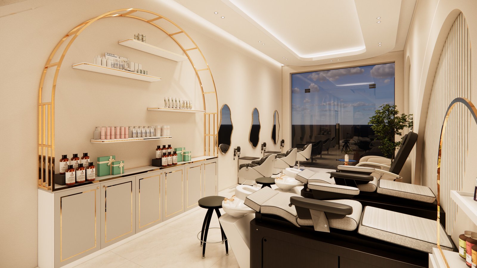 Spa & Salon Interiors
